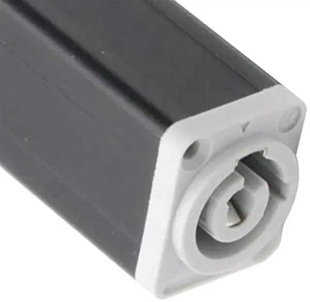 Main image of 20X LED Powercon AC Coupler Adapter Extender Connector Speakon Panel Mount Straight Adapter Blue To White