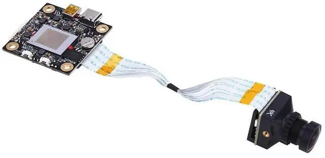 Alt view image 4 of 4 - For Hawkeye Firefly 4K V5 Cam DVR Mini FPV Camera CVBS UVC USB 6-24V Gyroflow/EIS For RC FPV Racing Drone