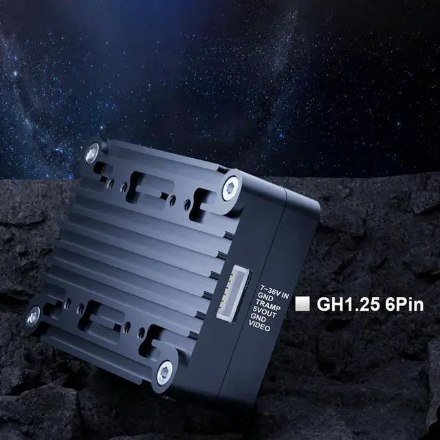 Alt view image 2 of 4 - REAPER EXTREME 3.3G 4W VTX 40CH FPV Video Transmitter Module Build-In Mic 9-36V For Long Range FPV Racing Drone