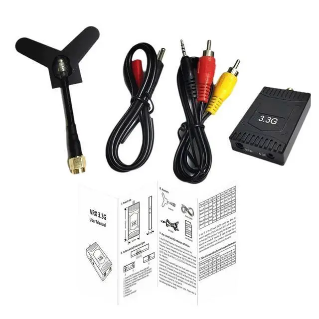 Alt view image 2 of 4 - 3.3G VTX+ 3.3G VRX 6W 6000Mw 16CH FPV Video Transmitter& Receiver Module For Long Range Racing Drone Frame