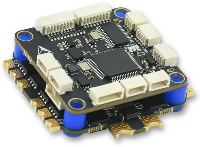 Main image of H743 Flight Controller For INAV, FPV Racing Drones Supports 2-6S Lipo,O3 Dual BEC, Includes 60A 8 Bit ESC 30X30 Stack