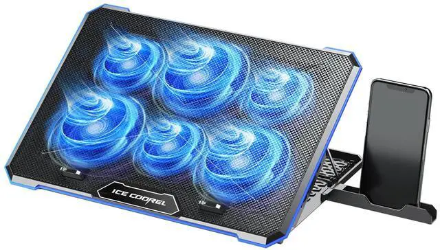 ICE COOREL Laptop Cooling Pad with Cooling Fan, Laptop Cooler - Main Image