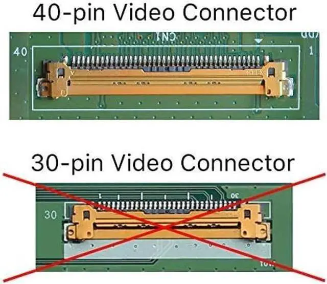 Alt view image 3 of 5 - SCREENARAMA New Screen Replacement for BOE NT156WHM-T04 V8.0 (HD 40pin Touch) LCD LED Display with Tools and Tape