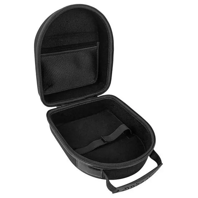 Alt view image 2 of 5 - Geekria Shield Headphones Case Compatible with Audio-Technica ATH-R50x, ATH-AD1000X, ATH-A990Z, ATH-A900x, Replacement Extra Hard Shell Travel Carrying Bag with Cable Storage (Black)