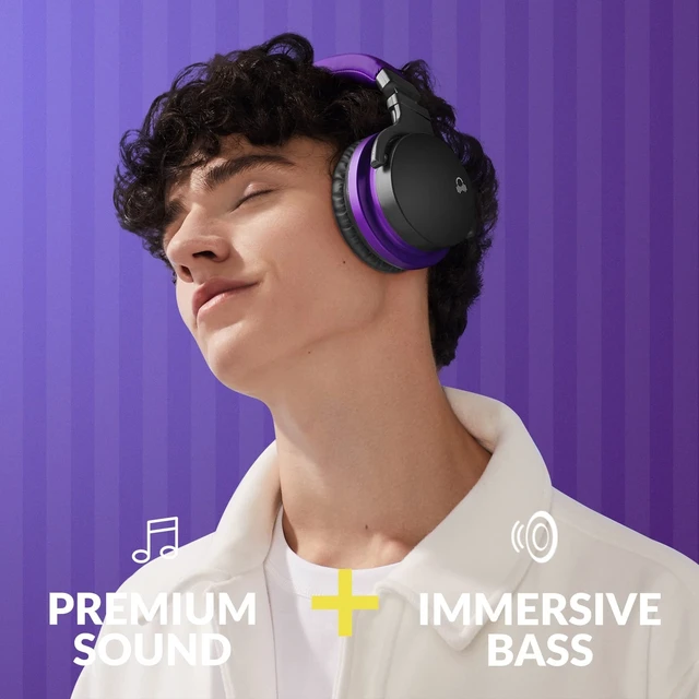 Alt view image 3 of 5 - MOVSSOU Million Sold Classic E7 Active Noise Cancelling Headphones