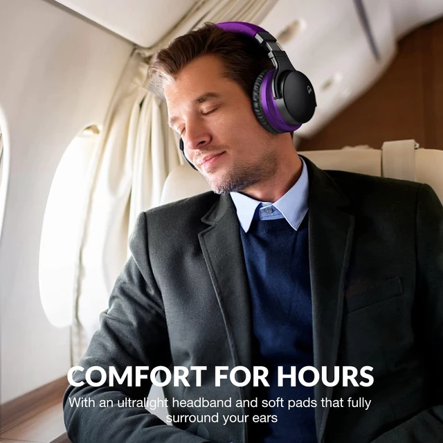 Alt view image 5 of 5 - MOVSSOU Million Sold Classic E7 Active Noise Cancelling Headphones