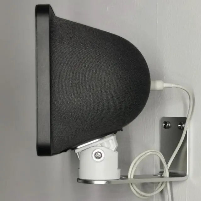 Alt view image 5 of 5 - ATOPCAENRT Wall Mount Stand Made for All-New Echo Show 8 (3rd Gen, 2023 Release) ^^ (2nd Gen, 2021 Release) ^^ Echo Show 8, Tilt + Swivel Stand (Silver) 33-02SX