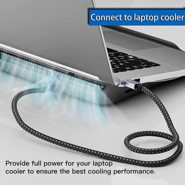 Alt view image 4 of 6 - JAENFONG USB to USB Cable 3 ft USB 3.0 Male to Male Type A to A Double Sided USBCord for Data Transfer Hard Drive Laptop DVD TV USB Hub and More