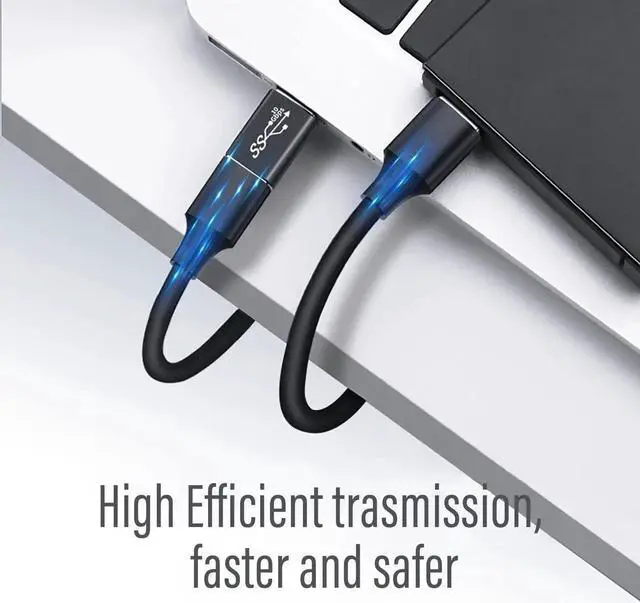 Alt view image 2 of 5 - JAENFONG 3kinds of USB 3.0 apters kit USB 3.0 Female to Female and Male to Male and Female to Male high Speed Convert Extension Coupler Connector converte Black