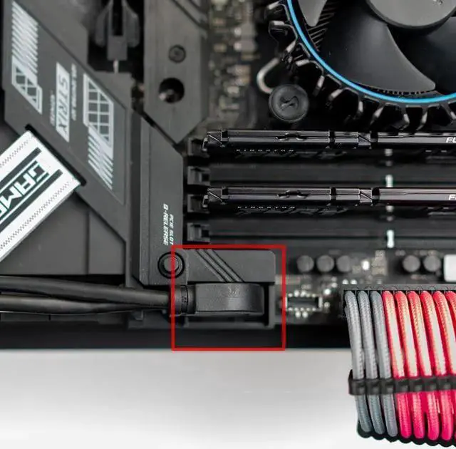 Alt view image 3 of 7 - JAENFONG - USB 3.2 Gen 2 (USB 3.1) Internal Adapter 20-Pin Motherboard Header Male to Female 10Gbps for PC USB-A Ports - Right Angle Type - Black 24cm