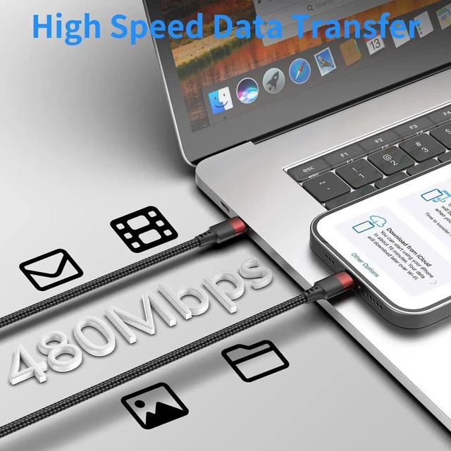 Alt view image 4 of 7 - JAENFONG 6 inch USB C to Lightning Cable Short 3 Pack USB C iPhone Charger Cable MFi Certified Braided 0.5ft Type C to Lightning Cable Fast Charging for iPhone 14 13 12 11 Pro Max XR XS SE