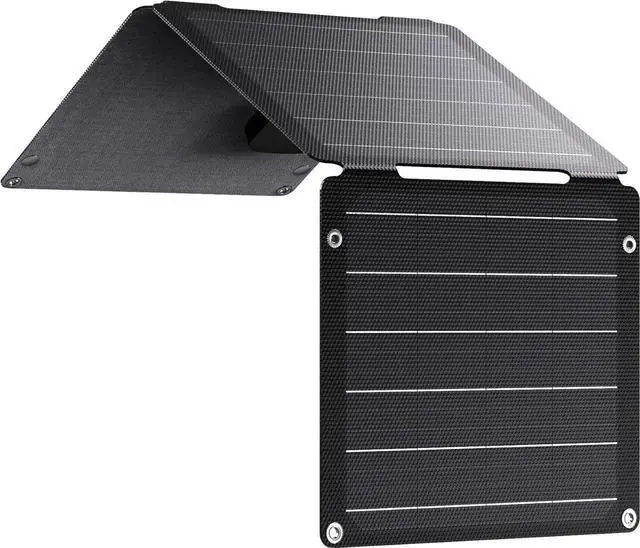 Main image of 21W Solar Panel Charger SolarPowa 20 Portable Solar Charger with USB-A/USB-C Ports IP68 Waterproof High-Efficiency Lightweight Foldable Solar Panels for Phones Tablets Camping Backpacking