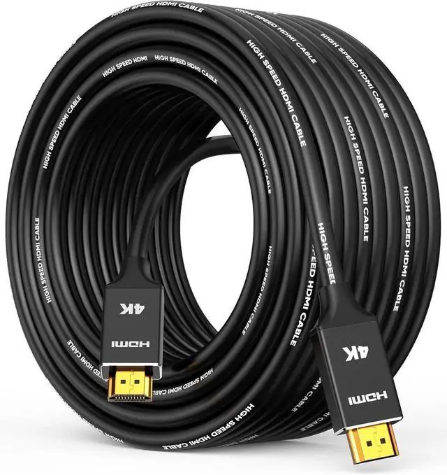 Main image of JAENFONG 4K Long HDMI Cable 50ft/15M in-Wall CL3 Rated HDMI Cable 2.0 Support (HDR10 8/10bit 18Gbps HDCP2.2 ARC) High Speed HD Shielded Cord Compatible for TV Laptop PC HDTV