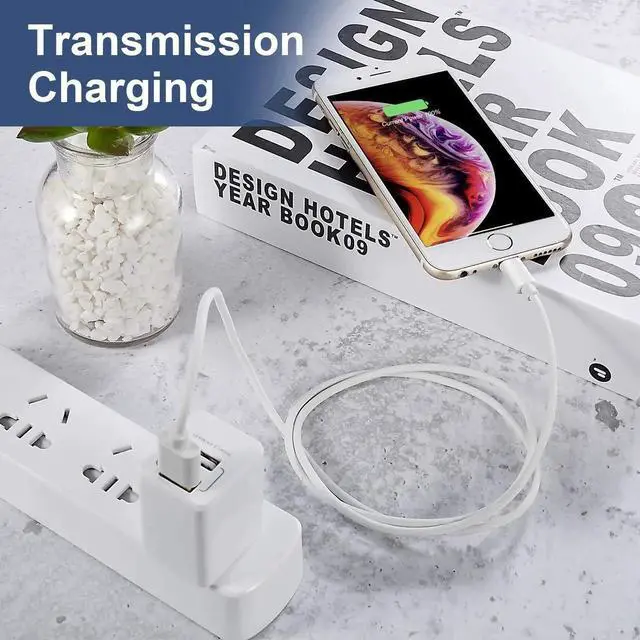 Alt view image 2 of 7 - JAENFONG iPhone Charger 6Pack 3FT Lightning Cable iPhone Charger Cable Charging Cord Compatible iPhone 14/13/12/12Pro/12ProMax/11/11Pro/11Pro MAX/XS/XS MAX/XR/X/8/8Plus/7/7Plus and More