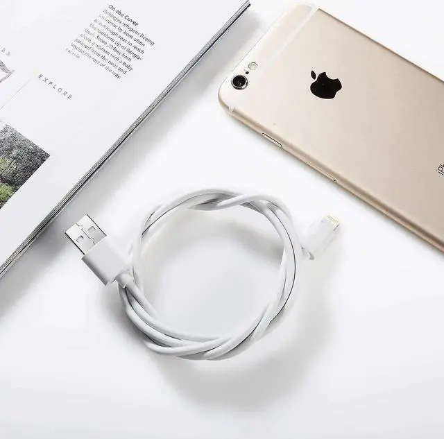 Alt view image 6 of 7 - JAENFONG iPhone Charger 6Pack 3FT Lightning Cable iPhone Charger Cable Charging Cord Compatible iPhone 14/13/12/12Pro/12ProMax/11/11Pro/11Pro MAX/XS/XS MAX/XR/X/8/8Plus/7/7Plus and More
