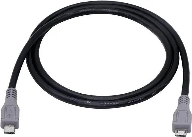 Main image of JAENFONG USB Micro Male to Micro Male OTG Adapter Cable (1m)