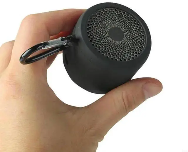 Alt view image 5 of 7 - for A106 Speaker Protective Silicone Bracket Protector Case Protective Skin-friendly Case with Carabiner