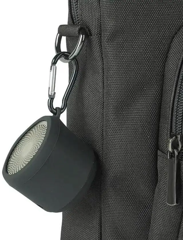 Alt view image 7 of 7 - for A106 Speaker Protective Silicone Bracket Protector Case Protective Skin-friendly Case with Carabiner