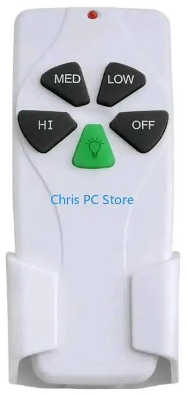 Alt view image 6 of 7 - Ceiling Fan Remote Speed Ceiling Fan Light Dimmer Control Replacement for 2AAZPF