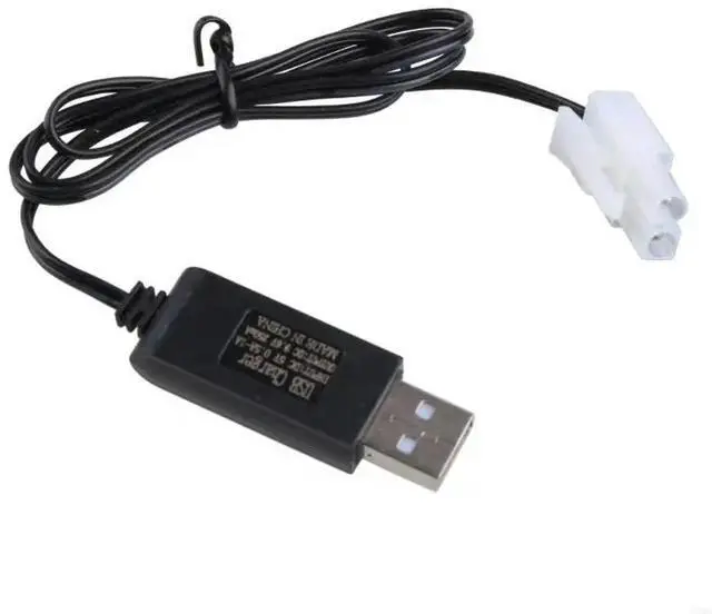 Alt view image 7 of 7 - Automotive Charging Cable USB Ni-Cd Ni-MH Batteries Pack KET-2P Plug Adapter 9.6V 250mA Output Car