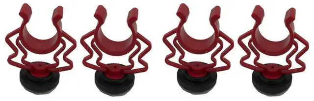 Alt view image 7 of 7 - 4PCS Universal Microphone Wavy Shock Mount Adapter Plastic Microphone Bracket Mount Replacement For Boya By-Mm1