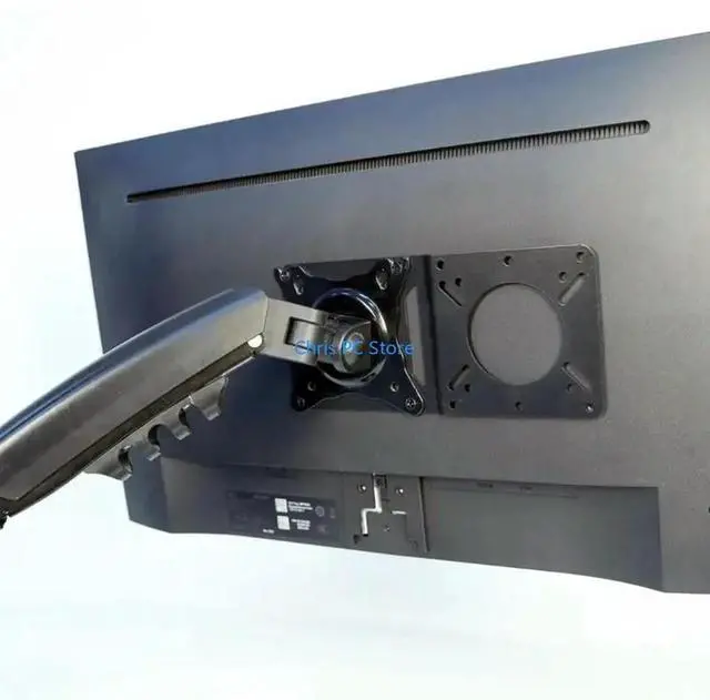 Alt view image 6 of 7 - VESA Mount Extension Plate Adjustable Bracket with Screws For Mini PC Mounting