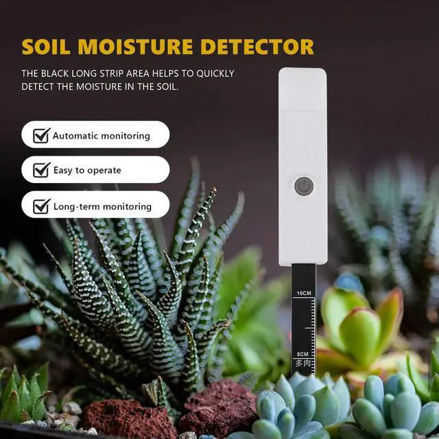 Alt view image 7 of 7 - Automatic Soil Moisture Meter For Plants,Plant Moisture Meter, Plant Water Meter, House Plant Soil Moisture Meter
