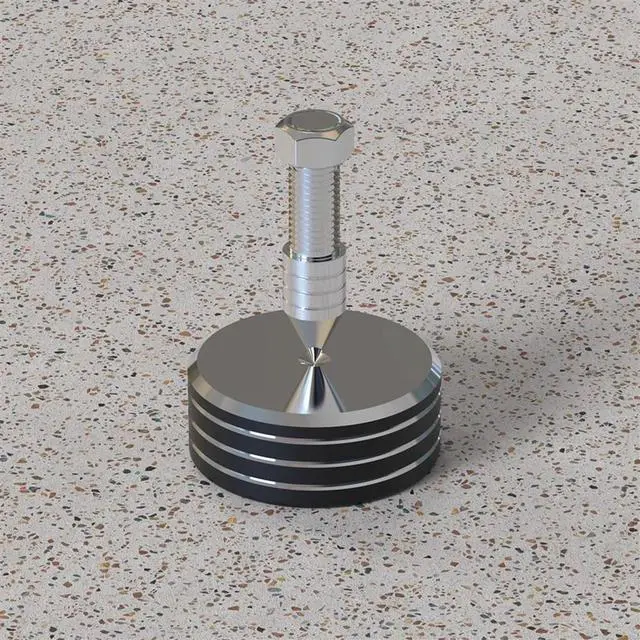 Alt view image 6 of 7 - 1 Pcs Stainless Steel Speaker Spikes Hifi Audio AMP Subwoofer M8_L50A