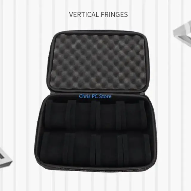 Alt view image 7 of 7 - Portable Watch Box Water Proof Carriyng Case Coin Bag for Wristwatch Box