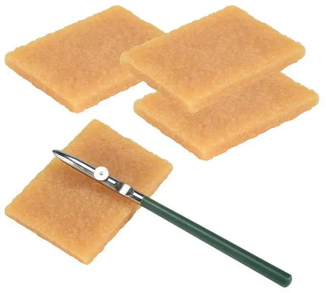 Alt view image 6 of 7 - Art Ruling Pen Set, ing Fluid Pen With 4 Pieces Glue Residue Eraser For Applying ing Fluid Line Work