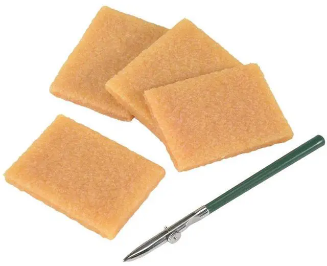 Alt view image 7 of 7 - Art Ruling Pen Set, ing Fluid Pen With 4 Pieces Glue Residue Eraser For Applying ing Fluid Line Work