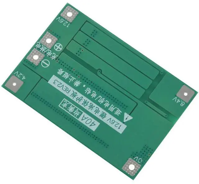 Alt view image 3 of 7 - 6X 3S 40A For Screwdriver 12V Li- Bms Pcm Protection Board With Balance Liion Cell Pack Module