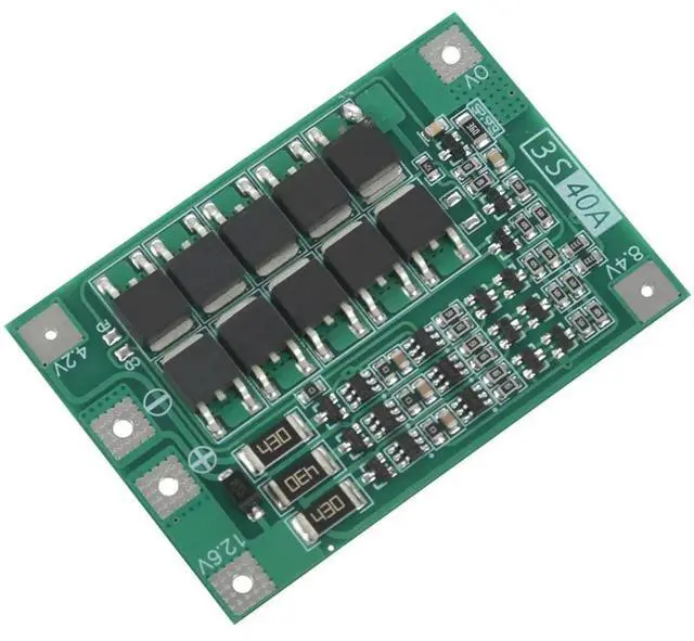 Alt view image 7 of 7 - 6X 3S 40A For Screwdriver 12V Li- Bms Pcm Protection Board With Balance Liion Cell Pack Module