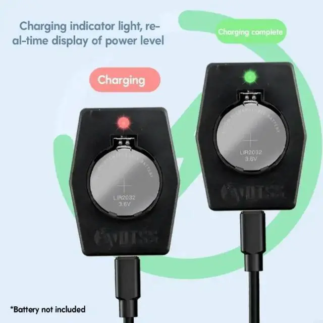 Alt view image 3 of 4 - Rechargeable LiIon Coin Button Cells for LIR2032,LIR1632,LIR2025,LIR2016,LIR2032H Batteries Power