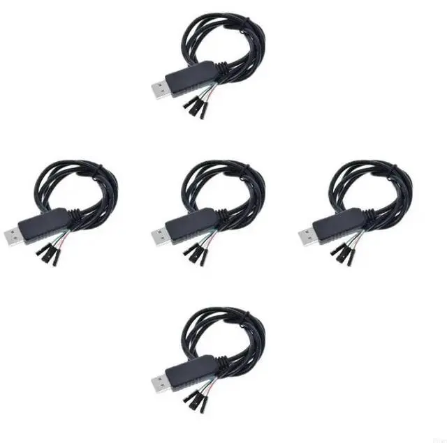 Alt view image 4 of 4 - 1M CH340 USB to TTL Serial Download Cable Convert Wire Adapter for Win7/8/98/XP Cable Line Electric Adapter
