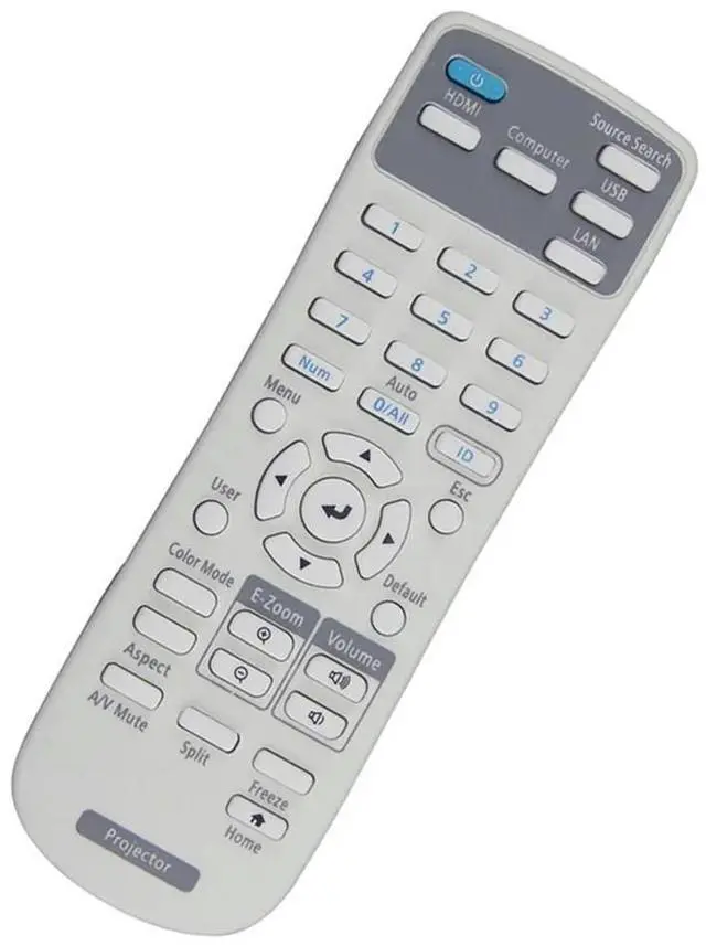 Alt view image 2 of 4 - 5X Replacement Projector Remote Control 219863500 For Brightlink 725Wi/1485Fi,EX3280, EX9230, Home Cinema 880