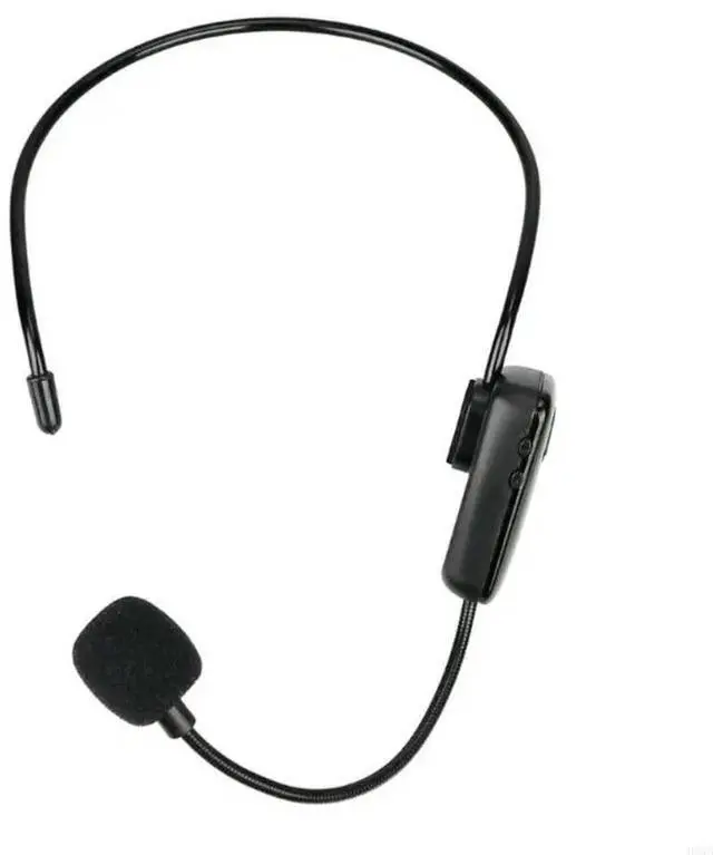Alt view image 3 of 4 - FM Wireless Microphone Headset For Loudspeaker Teaching Sales Promotion Meetings Guide Portable Radio Microphone