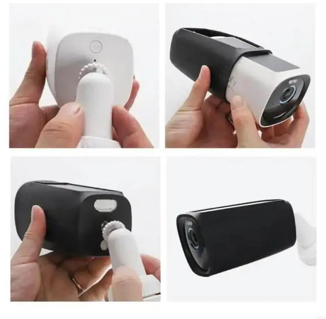 Alt view image 2 of 4 - Security Housing Silicone Cover Protective Case for eufy3 Camera Shockproof Waterproof Protector SkinUVProtection