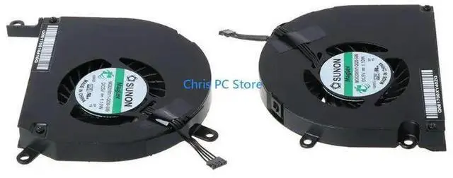 Alt view image 3 of 4 - CPU GPU Radiator Mute Heatsink Cooling Cool Fan for Macbook 15" A1286