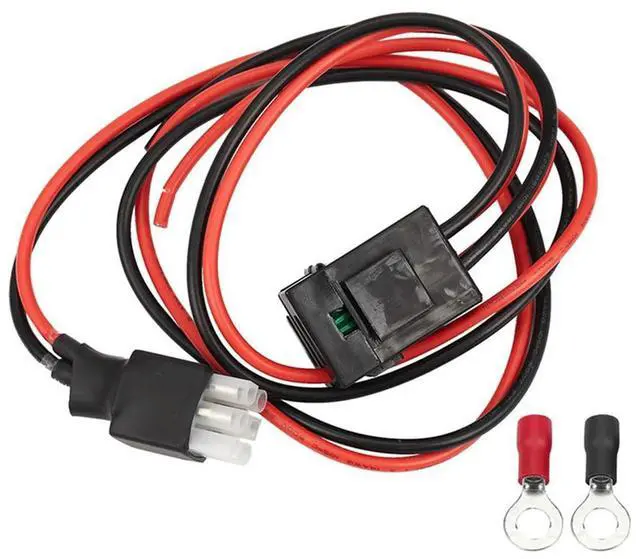 Alt view image 2 of 4 - 4X 30A 1M Fuse 6 PIN Short Wave Power Supply Cord Cable For Yaesu FT-857D FT-897D