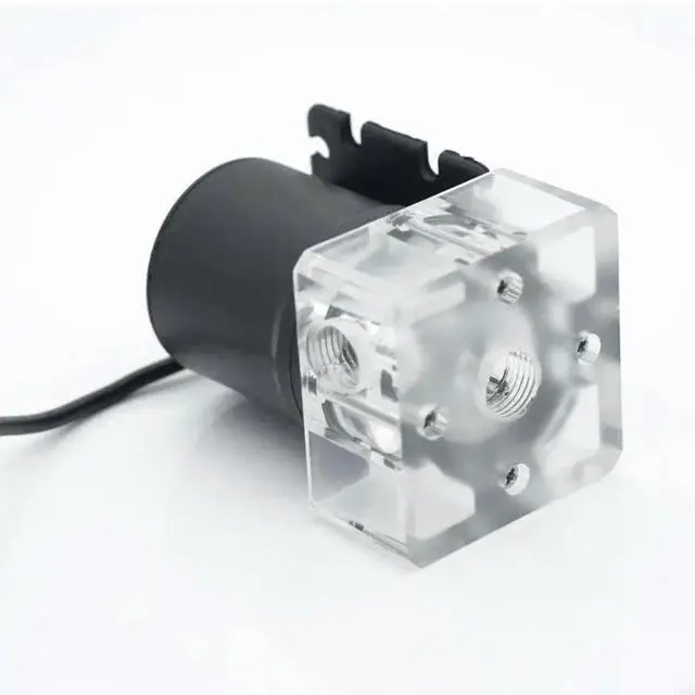 Alt view image 4 of 4 - 12V G1/4 Thread 500L/h Low Noise Computer Cooling Water for CPU PC Computer Cooling System