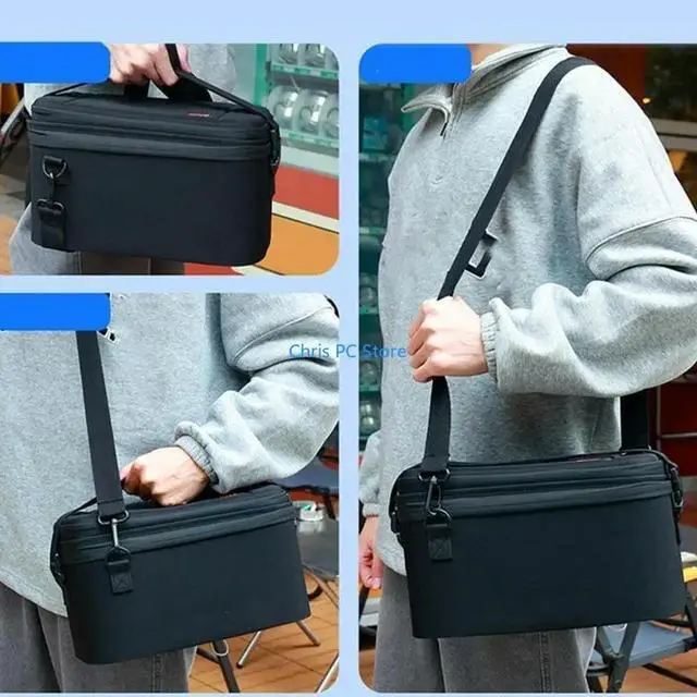 Main image of Modern Split Design Hard Shell Case Bag With Dedicated Dock for NS2 Impact Resistant Protections Shoulder Bag