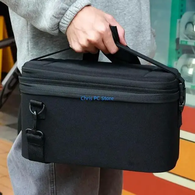 Alt view image 2 of 4 - Modern Split Design Hard Shell Case Bag With Dedicated Dock for NS2 Impact Resistant Protections Shoulder Bag