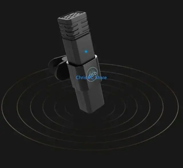 Alt view image 7 of 7 - Omnidirectional Pickup Lavalier Microphones Transmitter Receiver Type-C Port for PC Phone DSLR Camera Handhold Mic