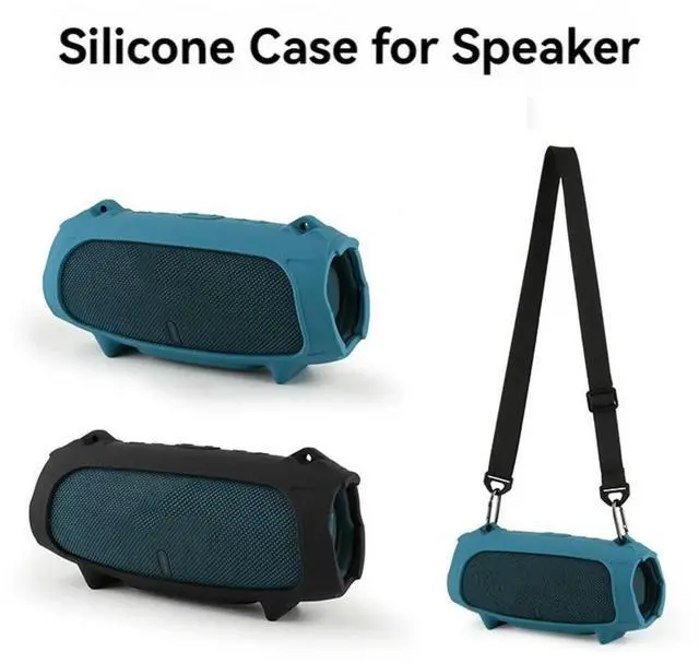 Alt view image 7 of 7 - Silicone Cover Case for JBL Charge 5 Portable Bluetooth Speaker,B_L50A