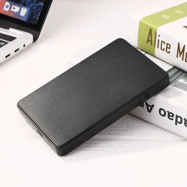 Alt view image 6 of 7 - USB3.1 Hard Drive Enclosure with USB3.0 To Type-C Cable 2.5in Mobile Harddisk Enclosure Plug and Play for SATA 1/2/3 HDD Or SSD