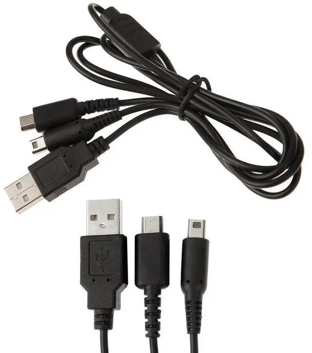 Alt view image 7 of 7 - 1.2M USB Charger Cord Replacement Charging Cable Cord Fast Charger Cable for Nintendo NDSI 3DS NDSL Accessories