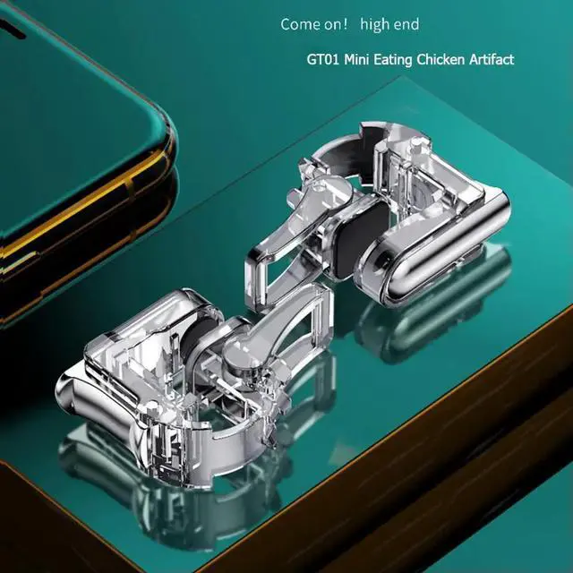 Alt view image 5 of 7 - PUBG Mobile Phone Trigger Controller Gamepad Fire Button Shooter Joystick Controller Button Gamepad Mobile Game