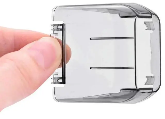 Alt view image 5 of 7 - Drone Lens Protective Cap Eco-friendly Safety Elements Playing for Mavic Mini 2 Gimbal Camera Dustproof Cover