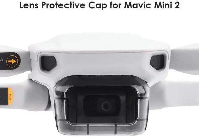 Alt view image 7 of 7 - Drone Lens Protective Cap Eco-friendly Safety Elements Playing for Mavic Mini 2 Gimbal Camera Dustproof Cover